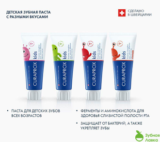 Зубная паста Curaprox Kids Миссис Арбуз