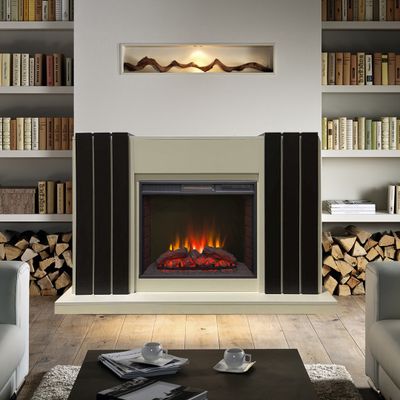 Электрокамин Монако SL с очагом Sparta 25.5 LED