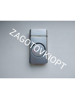 Зажигалка металлическая с пластинами для сублимации под нанесение логотипа