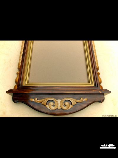 Киот настенный с резьбой по дереву