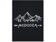 Свитшот Medooza "Горы" Черный