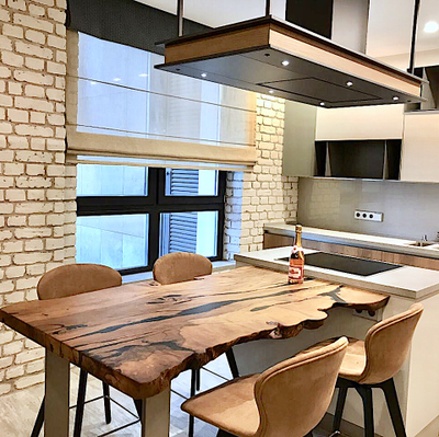 слэб, стол из слэба, карагач, массив карагача, мебель из массива, лофт, дизайнерский стол на заказ