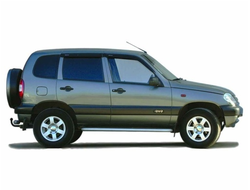 Пороги «Труба» ШНГ ШевролеНива\Лада Нива 2123 дорестайл