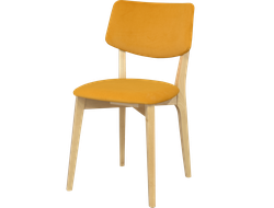 Стул Сканди-1 желтый велюр