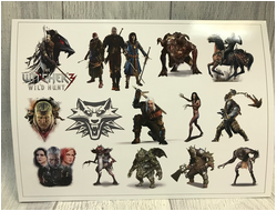 Стикеры Ведьмак