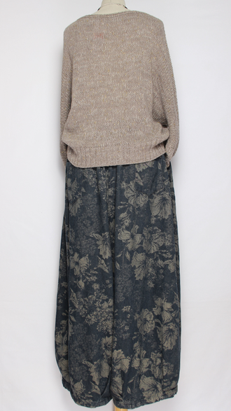 ДЖЕМПЕР "КИМОНО БУКЛЕ ЗОЛОАЯ НИТЬ" бежевый, св.бежевый, графит до р.54