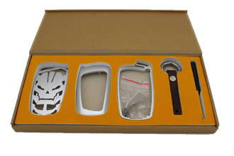 Алюминиевый чехол для BMW серебристый