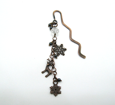 Закладка  "Зимняя история"