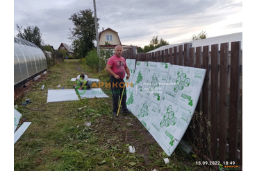 Подготовка сдвижных картин. Материал - Сотовый поликарбонат Novattro толщиной 4 мм