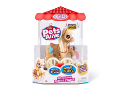 Интерактивная фигурка ZURU PETS ALIVE пони с аксессуарами и звуковыми эффектами 9546