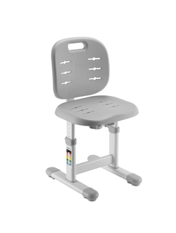 Растущее детское кресло-стул HOLTO-6 серый