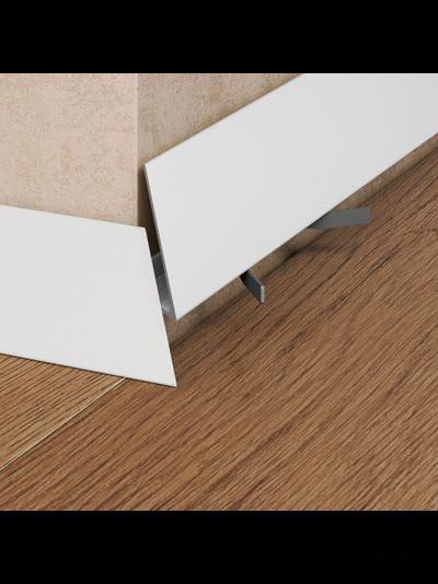 Плинтус Pro Design Corner 570 Белый муар