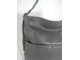 (АРТИКУЛ: 10114/1) СУМКА-МЕШОК ЖЕНСКАЯ, БОЛЬШАЯ, НАТУРАЛЬНАЯ КОЖА, СЕРАЯ, РЕМЕНЬ ЧЕРЕЗ ПЛЕЧО