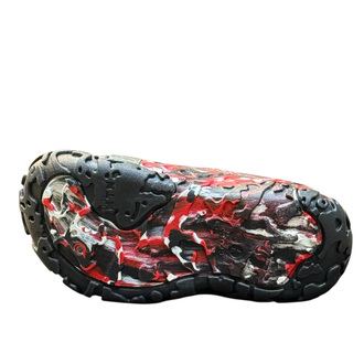 CROCS ALL-TERRAIN ATLAS CLOG RED BLACK