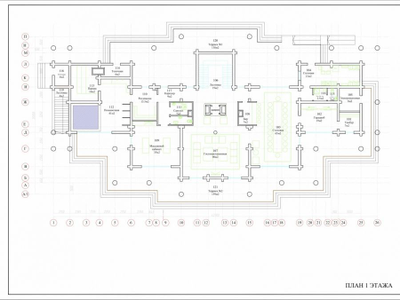 Гостиница из рубленного бревна "Дом охотника", 750 м2