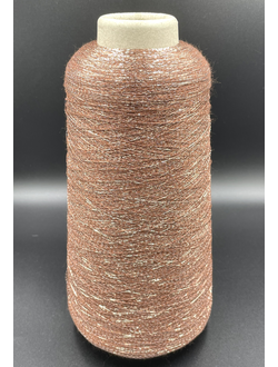 TORCITURA di DOMASO BACH LUREX  люрекс 1/ 34000 65% ВИСКОЗА 35% PL  (50 грамм, 1700 метров) цв. 500149 бронза