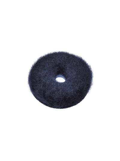 Полировочный круг шерсть 15мм Doodle Wool-Pad, black 80/25/80 Au-33DOB80