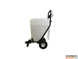Бункер шпаклевочный ASPRO (100 литров в комплекте с роликом)