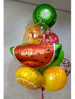 Набор шаров с гелием "Самый сочный"