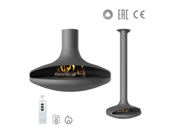 Подвесной автоматический биокамин Cloud Log