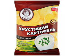 Хрустящий картофель Сметана лук (Девочка) 40г