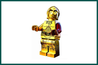 # 5002948 Минифигурка «Протокольный Дроид C–3PO» / “C–3PO” Minifigure (Polybag 2015)