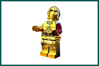 # 5002948 Минифигурка «Протокольный Дроид C–3PO» / “C–3PO” Minifigure (Polybag) (модификация 1)