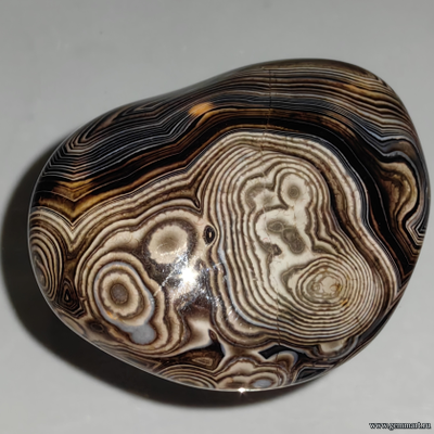 Агат, галтель. Мадагаскар. 54*45*24мм