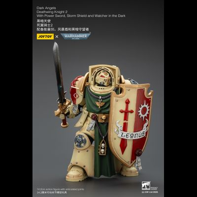 Рыцарь Крыла Смерти Темных Ангелов (Warhammer 40k) - КОЛЛЕКЦИОННАЯ ФИГУРКА 1/18 Dark Angels: Deathwing Knight 2 (JT02496) - JOYTOY