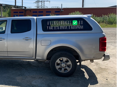 Кунг N-design на Great Wall Wingle 7 в серебристом цвете и с глухими стеклами от АвенджерУрал.