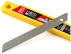 Лезвия Deli 9мм