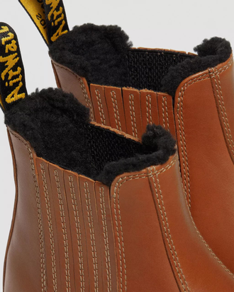 Челси Dr Martens 2976 Wintergrip Leather Chelsea Boots Светло-Коричневый