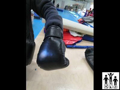 Перчатки снарядные, натуральная кожа DNN