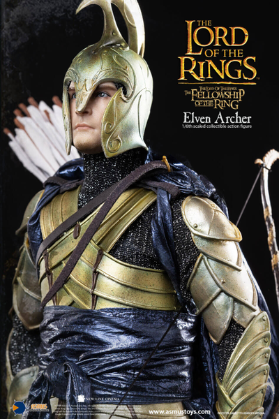 Эльфийский лучник ("Властелин Колец") - Коллекционная ФИГУРКА 1/6 scale THE LORD OF THE RINGS SERIES  ELVEN ARCHER (LOTR027A) - Asmus Toys