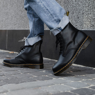 Ботинки Dr. Martens 1460 Smooth черные женские