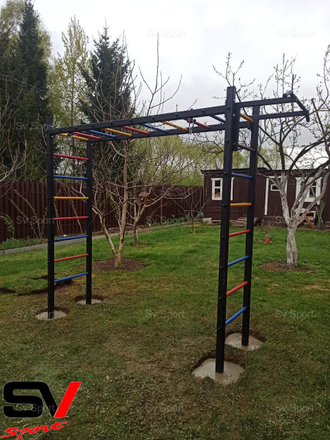 Уличная шведская стенка Sv Sport рукоход 544