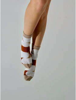 НОСКИ ПРИЯТНО "ГЕОМЕТРИЯ БЕЖЕВАЯ"