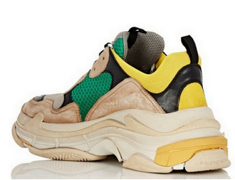 Balenciaga Triple-S бежевые