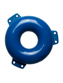 Кранец кольцо, 10Х33 см, синий