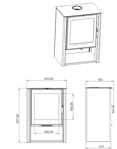 Печь-камин Севан 7, Мета - Бел (Беларусь)