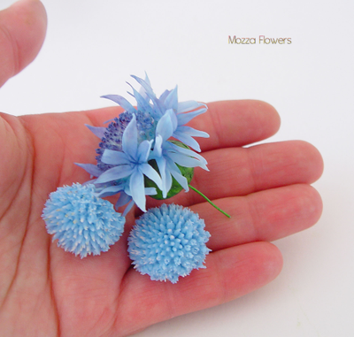 "Серединки василька" силиконовый молд