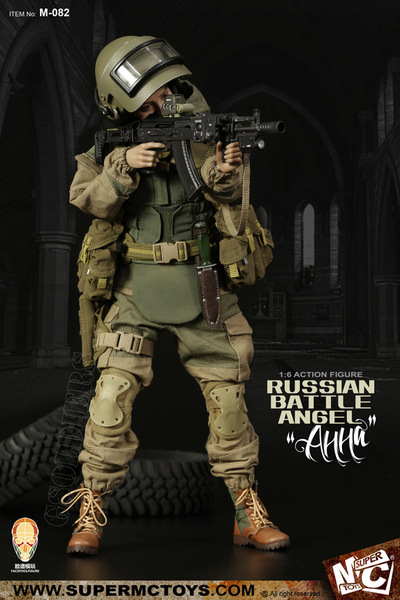 Анна (Российский спецназ) 1/6 scale Russian battle angel Anna M-082 SUPER MC TOYS X Face Pool Figure