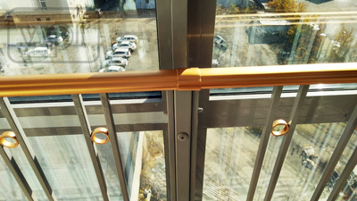 Балконное ограждение в высотном доме