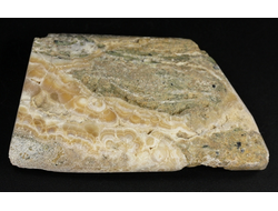 Арагонит, почковидные агрегаты, полировка, Россия, КЧР, Урупский район (75*43*12 мм, 57 г) №37753