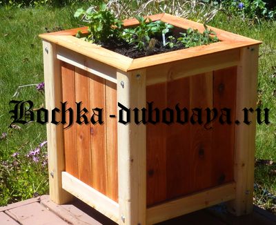 Кашпо уличное для цветов