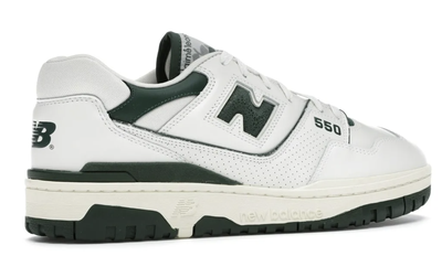 New Balance 550 (Белые с зеленым) Арт6 новые