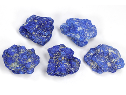 Азурит, в ассортименте, Россия, Челябинская обл., Михеевское  месторождение (20-25 мм, 6-8 г) №28298