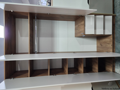 Ева шкаф 3-х створчатый Крафт табачный/Кашемир