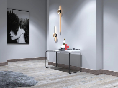 Напольный плинтус Decor-Dizayn 706-80SH, влагостойкий, ударопрочный, 2,4 метра