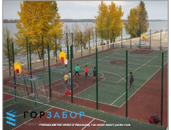 2D ограждение в полимерном покрытии от производителя